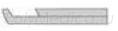 Выкусыватель Керрисона, длина 200 мм, 130 гр., вверх, 3 мм