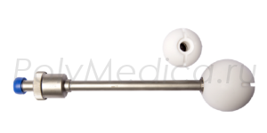 Экстрактор вагинальный диаметр 11 мм, длина 150 мм, с шарами диаметр 45 и 60 мм